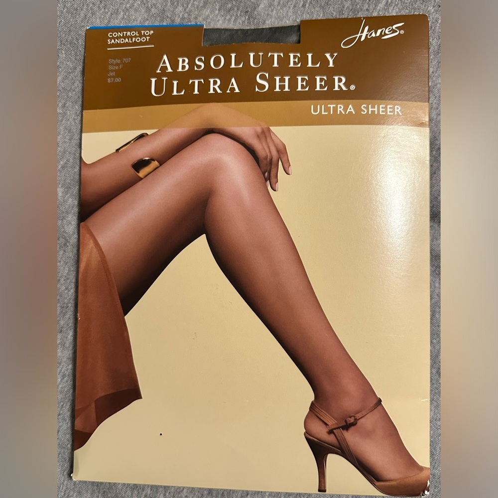 Hanes ultra sheer pantyhose F